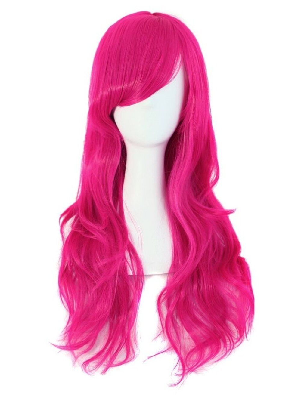 Women's Peach Blow 28" 70cm Long Curly Ends Costume Cosplay Modern Hair Wig